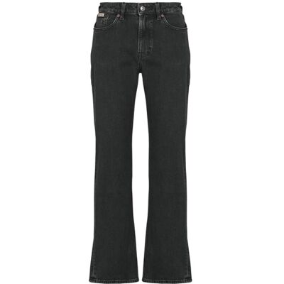 Calvin Jeans LONGUEUR REGULAR HIGH RISE STRAIGHT CK ESSENTIAL Nero 30 Calvin Jeans LONGUEUR REGULAR HIGH RISE STRAIGHT CK ESSENTIAL Nero 30