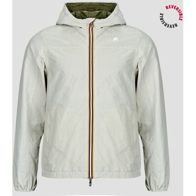 Giubbotto K-Way JAKE COTTON DOUBLE REVERSIBLE Multicolore XL Giubbotto K-Way JAKE COTTON DOUBLE REVERSIBLE Multicolore XL