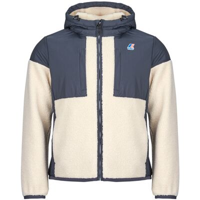 Giubbotto K-Way LE VRAI 4.0 SAMSON ORSETTO Beige M Giubbotto K-Way LE VRAI 4.0 SAMSON ORSETTO Beige M