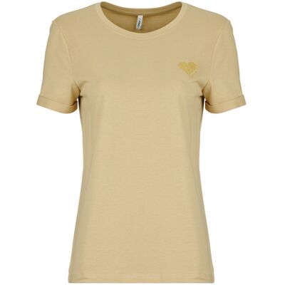 Only T-shirt ONLKITA S/S TOP Marrone XL Only T-shirt ONLKITA S/S TOP Marrone XL