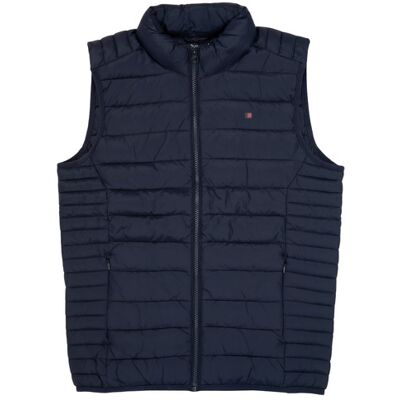 Giacca senza maniche blu Teddy Smith - Giacca Giacca senza maniche blu Teddy Smith - Giacca
