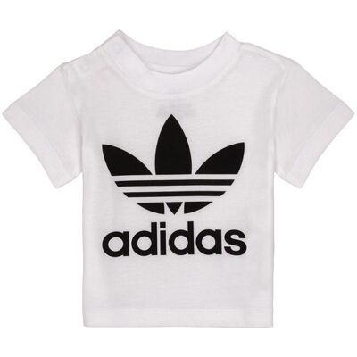 adidas Kids Maglietta Trefoil - Bianco - T-Shirt adidas Kids Maglietta Trefoil - Bianco - T-Shirt