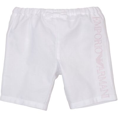 Emporio Armani Aniss Shorts Bianchi - Shorts / Bermuda Emporio Armani Aniss Shorts Bianchi - Shorts / Bermuda