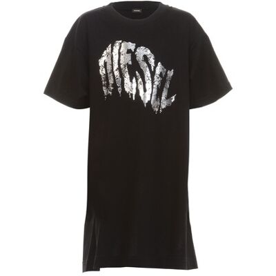 Diesel Abito corto DBOWLY Nero 12 ans Diesel Abito corto DBOWLY Nero 12 ans