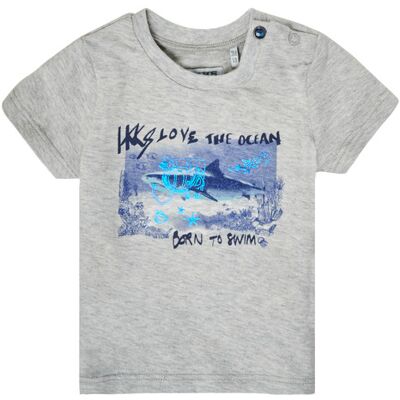 Ikks T-shirt XS10031-24 Grigio 18 mesi Ikks T-shirt XS10031-24 Grigio 18 mesi