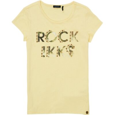 Ikks T-shirt XS10182-73-C Giallo 8 anni Ikks T-shirt XS10182-73-C Giallo 8 anni