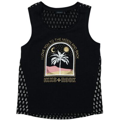Ikks T-shirt XS10012-02-C Nero 4 anni Ikks T-shirt XS10012-02-C Nero 4 anni