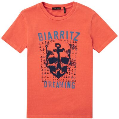 Ikks T-shirt FACRIT Arancio 6 anni Ikks T-shirt FACRIT Arancio 6 anni
