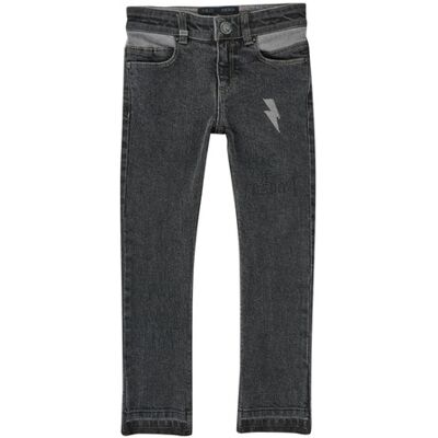 Ikks Jeans Slim POCHETOS Nero 10 anni Ikks Jeans Slim POCHETOS Nero 10 anni