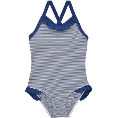 Petit Bateau Costume intero BEURI Marine 3 anni Petit Bateau Costume intero BEURI Marine 3 anni