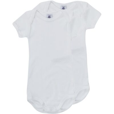 Petit Bateau Body bambino WALY Bianco 1 mese Petit Bateau Body bambino WALY Bianco 1 mese