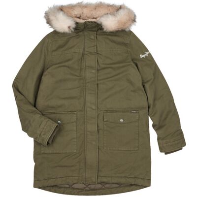 Pepe jeans Parka ALISA Kaki 10 anni Pepe jeans Parka ALISA Kaki 10 anni