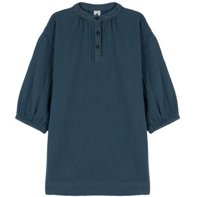 Petit Bateau Abito corto CATIA Blu 4 anni Petit Bateau Abito corto CATIA Blu 4 anni
