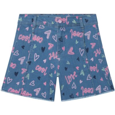 Billieblush Shorts U14663-Z13 Blu 6 anni Billieblush Shorts U14663-Z13 Blu 6 anni