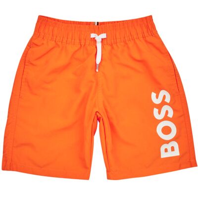 Pantaloni corti BOSS J24846-401-C Arancio 10 anni Pantaloni corti BOSS J24846-401-C Arancio 10 anni