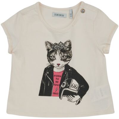 Ikks T-shirt XW10130 Bianco 18 mesi Ikks T-shirt XW10130 Bianco 18 mesi