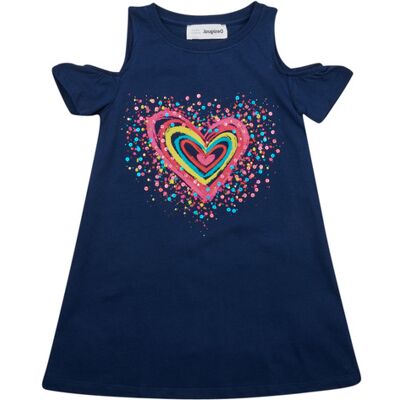 Desigual Abito corto VEST_BLOOM Marine 11 / 12 anni Desigual Abito corto VEST_BLOOM Marine 11 / 12 anni