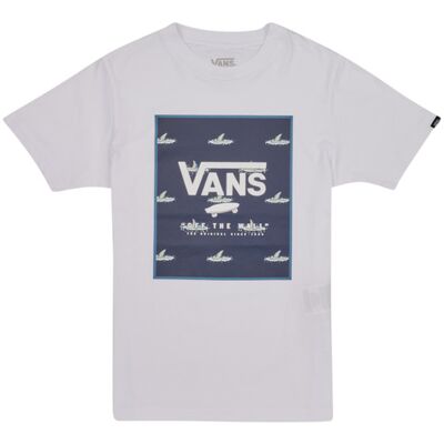 T-shirt Vans PRINT BOX BOYS Blu - Ragazzi T-shirt Vans PRINT BOX BOYS Blu - Ragazzi