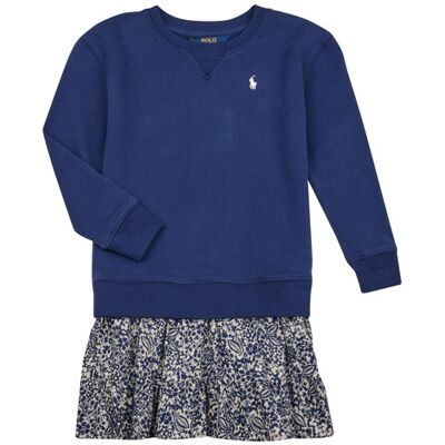Abito corto Polo Ralph Lauren LS CN DRESS-DRESSES-DAY DRESS Marine 5 anni Abito corto Polo Ralph Lauren LS CN DRESS-DRESSES-DAY DRESS Marine 5 anni
