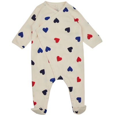 Pigiama Cuore in Cotone Bebè - Petit Bateau Pigiama Cuore in Cotone Bebè - Petit Bateau