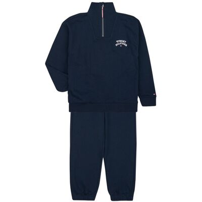 Tuta Tommy Hilfiger TOMMY HILFIGER FLAG SWEATSET Marine 6 anni Tuta Tommy Hilfiger TOMMY HILFIGER FLAG SWEATSET Marine 6 anni