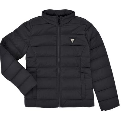Guess Piumino PUFFER W/ HIDDEN HOOD MINI ME Nero 16 ans Guess Piumino PUFFER W/ HIDDEN HOOD MINI ME Nero 16 ans
