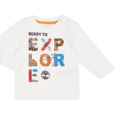 Timberland T-shirts a maniche lunghe TEE-SHIRT MANCHES LONGUES T60250 Bianco 4 anni Timberland T-shirts a maniche lunghe TEE-SHIRT MANCHES LONGUES T60250 Bianco 4 anni