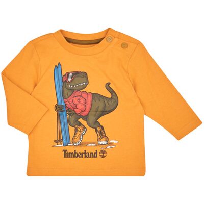 Timberland T-shirts a maniche lunghe TEE-SHIRT MANCHES LONGUES T60253 Giallo 12 mesi Timberland T-shirts a maniche lunghe TEE-SHIRT MANCHES LONGUES T60253 Giallo 12 mesi