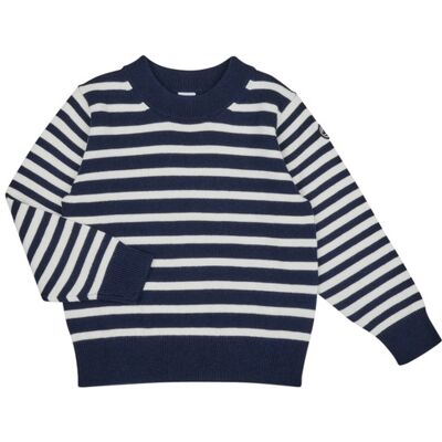 Petit Bateau Maglione bambino TARCO Marine 8 anni Petit Bateau Maglione bambino TARCO Marine 8 anni