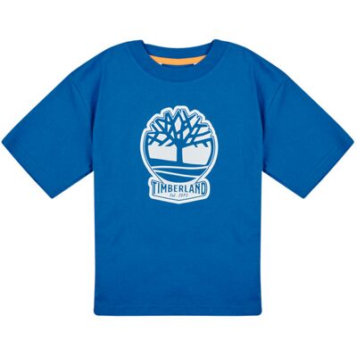 Timberland T-shirt T60422 Blu 6 anni Timberland T-shirt T60422 Blu 6 anni