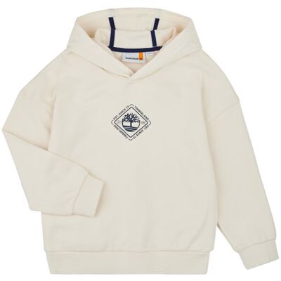 Felpa con cappuccio in cotone biologico beige Timberland - Felpa Felpa con cappuccio in cotone biologico beige Timberland - Felpa