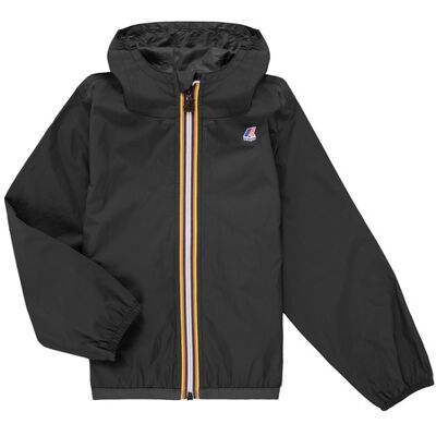 giacca a vento K-Way LE VRAI PETIT CLAUDE 4.0 100 % NYLON RECYCLED Nero 14 anni giacca a vento K-Way LE VRAI PETIT CLAUDE 4.0 100 % NYLON RECYCLED Nero 14 anni