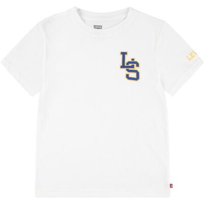 Levis T-shirt LS MONOGRAM TEE Bianco 8 anni Levis T-shirt LS MONOGRAM TEE Bianco 8 anni
