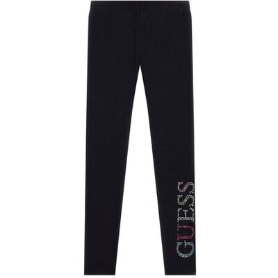 Guess Collant LEGGINGS Nero 8 ans Guess Collant LEGGINGS Nero 8 ans