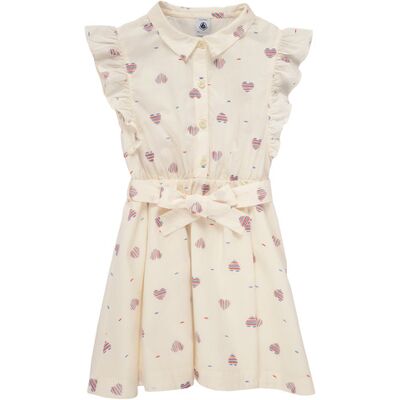 Petit Bateau Abito corto BORY Beige 10 anni Petit Bateau Abito corto BORY Beige 10 anni