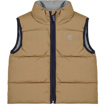 Timberland Piumino DOUDOUNE REVERSIBLE T60763 Multicolore 4 anni Timberland Piumino DOUDOUNE REVERSIBLE T60763 Multicolore 4 anni