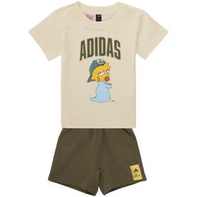 Completo adidas The Simpsons Tee Set Kids Marrone 0 / 3 mesi Completo adidas The Simpsons Tee Set Kids Marrone 0 / 3 mesi