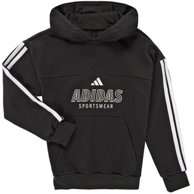 Felpe con cappuccio adidas House of Tiro Fleece Hoodie Kids Nero 7 / 8 anni Felpe con cappuccio adidas House of Tiro Fleece Hoodie Kids Nero 7 / 8 anni