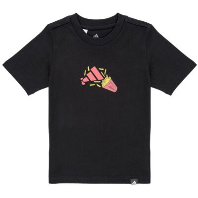 T-shirt adidas Essentials Tee Set Kids Nero 11 / 12 anni T-shirt adidas Essentials Tee Set Kids Nero 11 / 12 anni