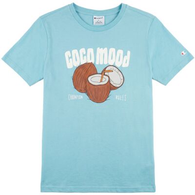 Champion T-shirt Ss Tee Blu 9 / 11 ans Champion T-shirt Ss Tee Blu 9 / 11 ans