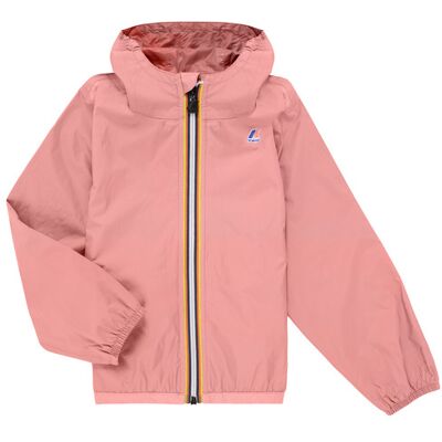 giacca a vento K-Way LE VRAI PETIT CLAUDE 4.0 100 % NYLON RECYCLED Rosa 10 anni giacca a vento K-Way LE VRAI PETIT CLAUDE 4.0 100 % NYLON RECYCLED Rosa 10 anni