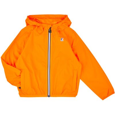 giacca a vento K-Way LE VRAI PETIT CLAUDE 4.0 100 % NYLON RECYCLED Arancio 8 anni giacca a vento K-Way LE VRAI PETIT CLAUDE 4.0 100 % NYLON RECYCLED Arancio 8 anni