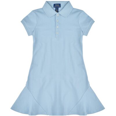 Abito corto Polo Ralph Lauren FLAREPOLODR-DRESSES-DAY DRESS Blu 8 / 10 anni Abito corto Polo Ralph Lauren FLAREPOLODR-DRESSES-DAY DRESS Blu 8 / 10 anni