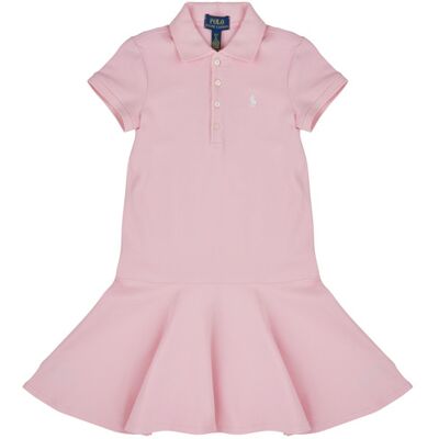 Abito corto Polo Ralph Lauren SS POLO DRES-DRESSES-KNIT Rosa 16 anni Abito corto Polo Ralph Lauren SS POLO DRES-DRESSES-KNIT Rosa 16 anni