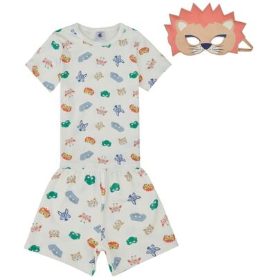 Petit Bateau Completi pigiami PYJACOURT + MASQUE Multicolore 6 anni Petit Bateau Completi pigiami PYJACOURT + MASQUE Multicolore 6 anni