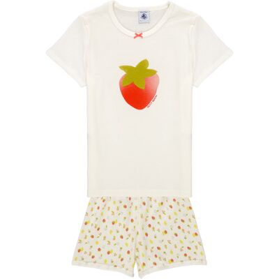 Petit Bateau Completi pigiami PYJACOURT Bianco 8 anni Petit Bateau Completi pigiami PYJACOURT Bianco 8 anni