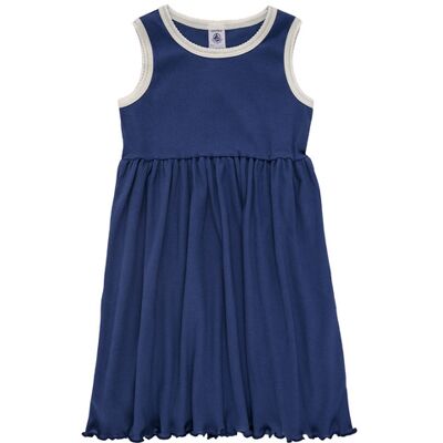 Petit Bateau Abito corto ROBE SM Blu 5 anni Petit Bateau Abito corto ROBE SM Blu 5 anni