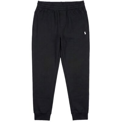 Pantaloni Sportivi Polo Ralph Lauren KNIT-JOGGER-PANTS Nero 18 / 20 anni Pantaloni Sportivi Polo Ralph Lauren KNIT-JOGGER-PANTS Nero 18 / 20 anni