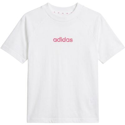 T-shirt adidas Essentials T-Shirt Kids Bianco 7 / 8 anni T-shirt adidas Essentials T-Shirt Kids Bianco 7 / 8 anni