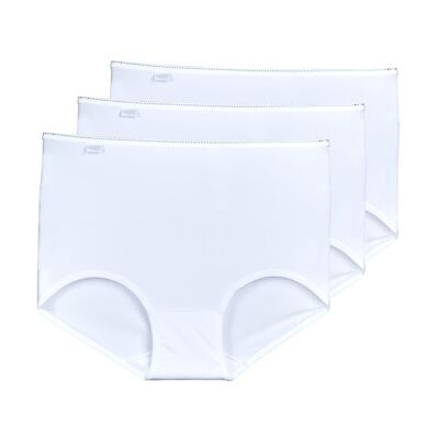 Sloggi Culotte e slip 24/7 MICROFIBRE MAXI PACK X3 Bianco 48 Sloggi Culotte e slip 24/7 MICROFIBRE MAXI PACK X3 Bianco 48